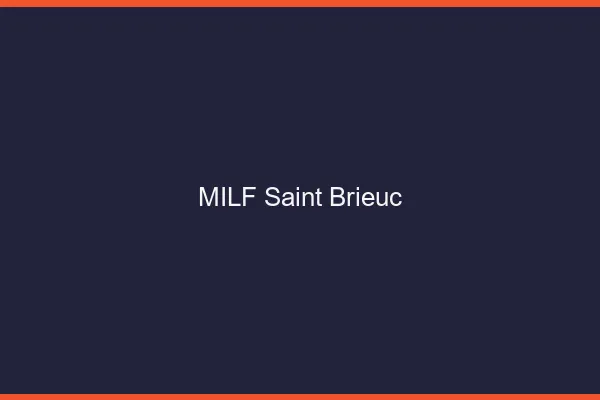 MILF Saint-Brieuc