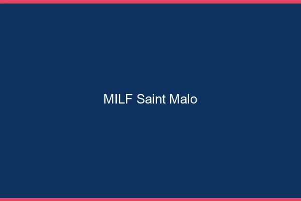 MILF Saint-Malo