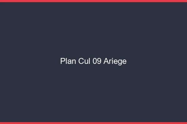 Plan cul 09 ariège