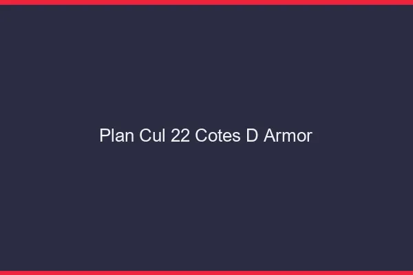Plan cul 22 côtes-d'armor