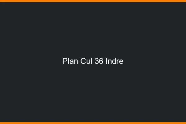 Plan cul 36 indre