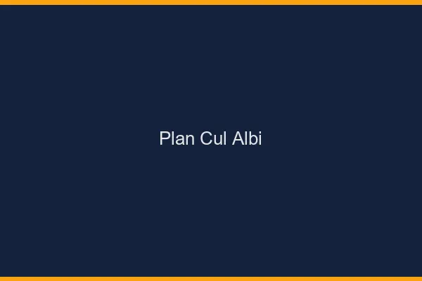 Plan cul Albi