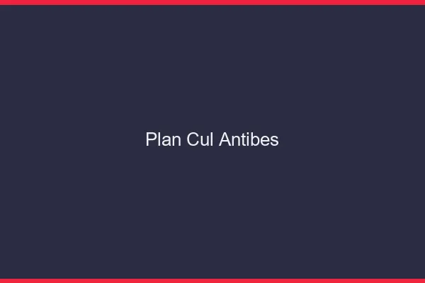 Plan cul Antibes