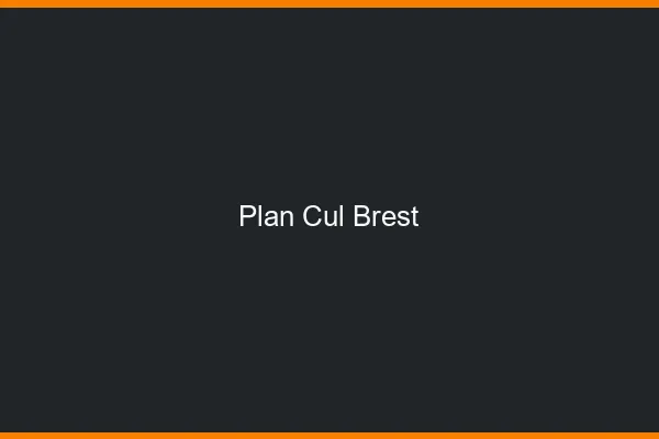 Plan cul Brest