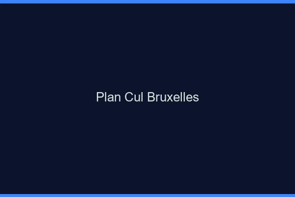 Plan cul Bruxelles