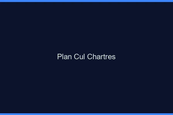 Plan cul Chartres