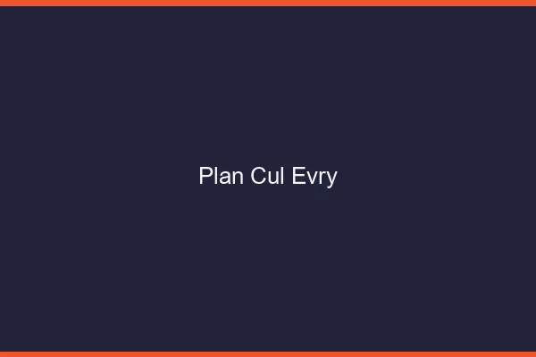 Plan cul Évry