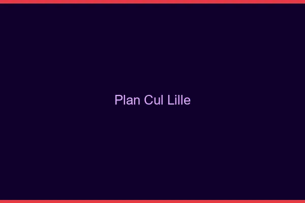 Plan cul Lille