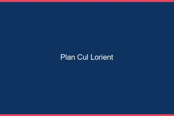 Plan cul Lorient
