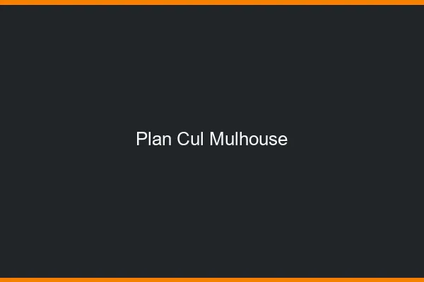 Plan cul Mulhouse
