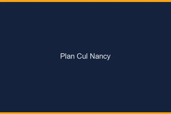 Plan cul Nancy