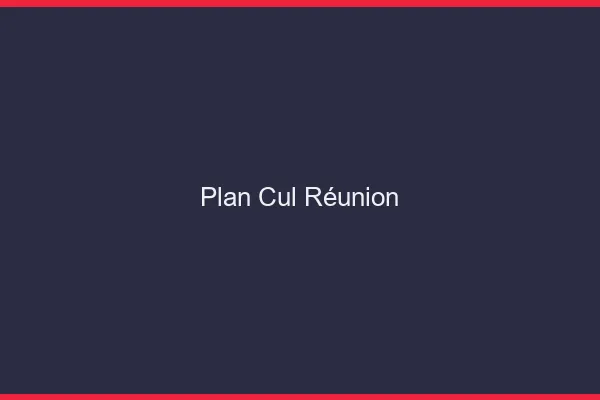 Plan cul Réunion