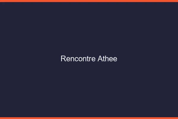 Rencontre athée en ligne