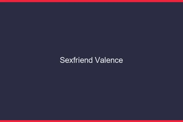 Sexfriend Valence