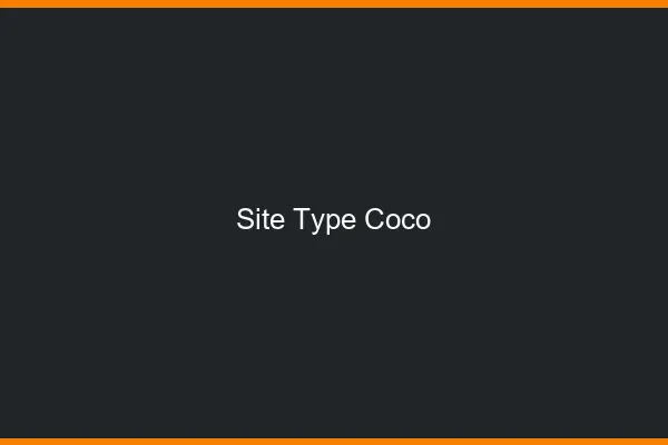 Site type Coco
