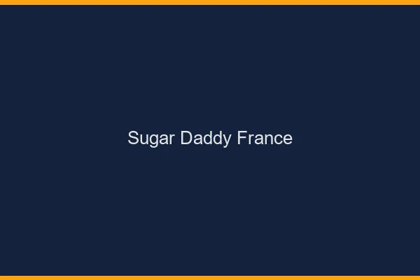 Sugar daddy France