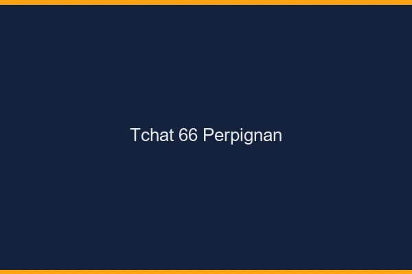Tchat 66 Perpignan sans Coco