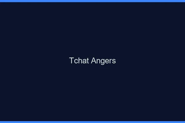 Tchat Angers gratuit