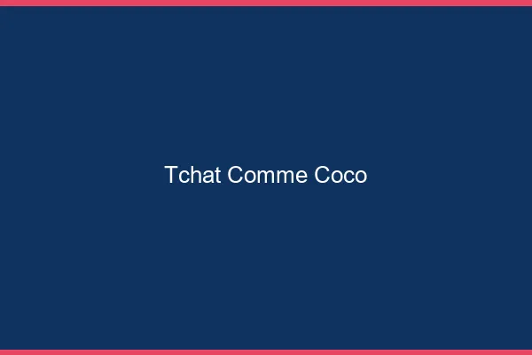 Tchat comme Coco