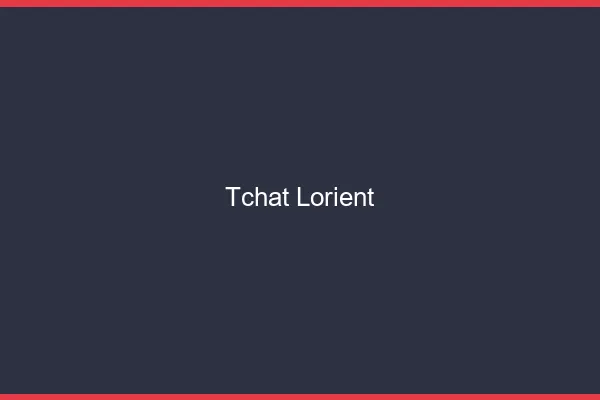 Tchat Lorient gratuit