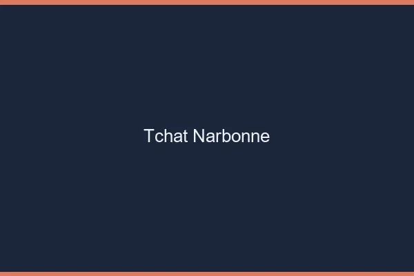 Tchat Narbonne gratuit