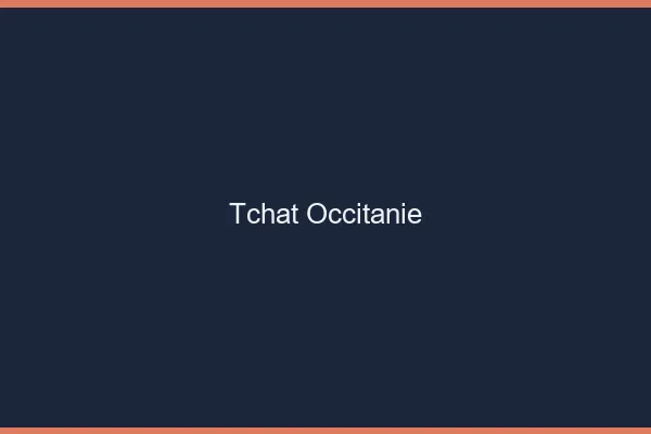 Tchat Occitanie gratuit
