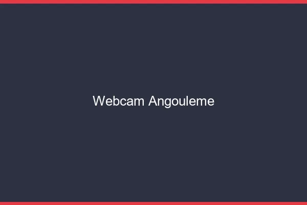 Webcam chat Angoulême