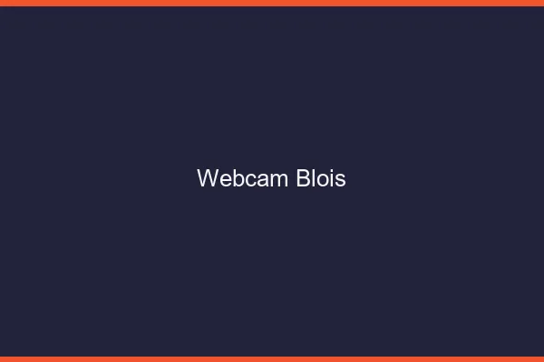 Webcam chat Blois