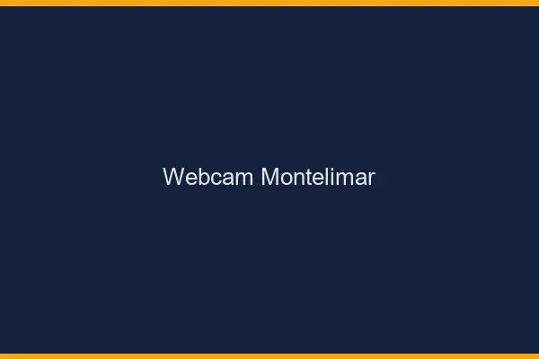 Webcam chat Montélimar