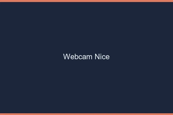 Webcam chat Nice