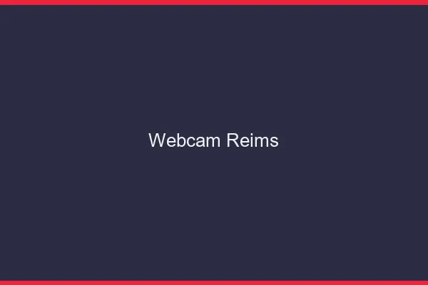 Webcam chat Reims