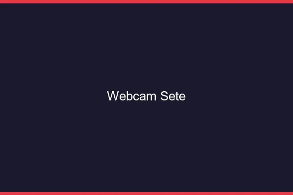 Webcam chat Sète